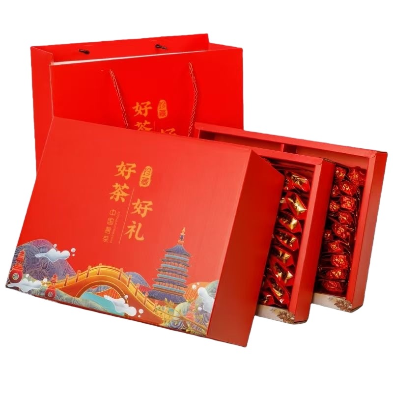 鸿洋名四大茗茶新茶组合大份量700g*1件