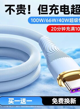 弎希typec通用100W快充软胶线