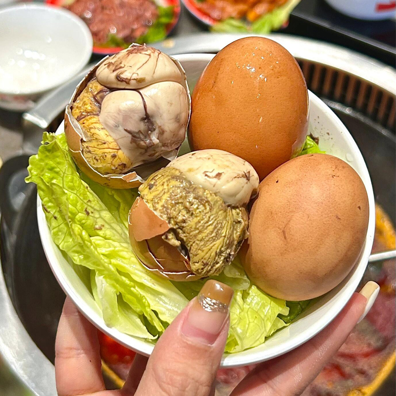 活珠子五香味麻辣味鸡胚蛋喜蛋钢化蛋美味零食开袋即食熟食美食
