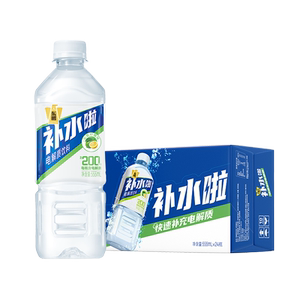 东鹏补水啦555ml*8瓶多味组合补充电解质水西柚柠檬饮料运动补水