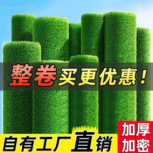 仿真草坪地毯假草皮铺垫户外人造球场人工围挡幼儿园绿色塑料地垫
