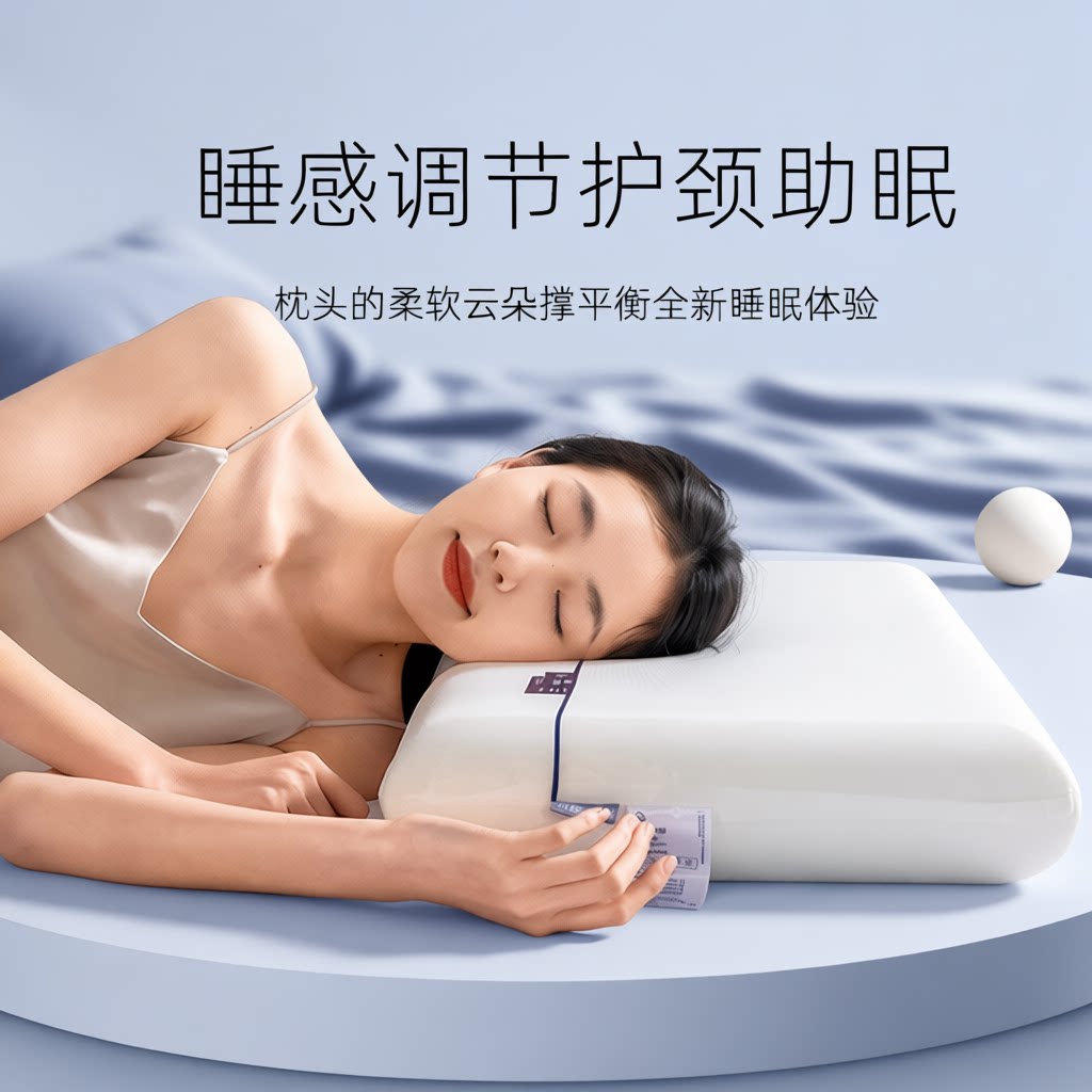 记忆棉云朵护颈枕|超1万次加购图片
