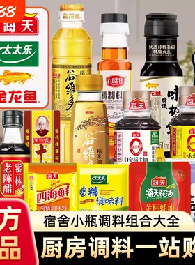 海天调料组合套装小瓶宿舍版