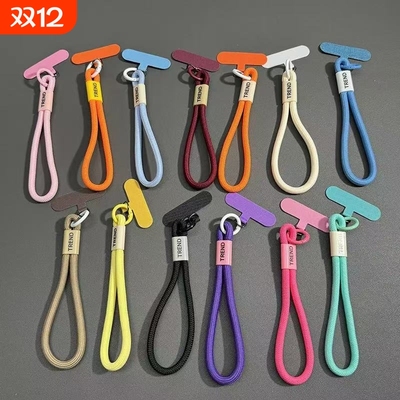 手机壳挂绳简约短款手腕挂链女