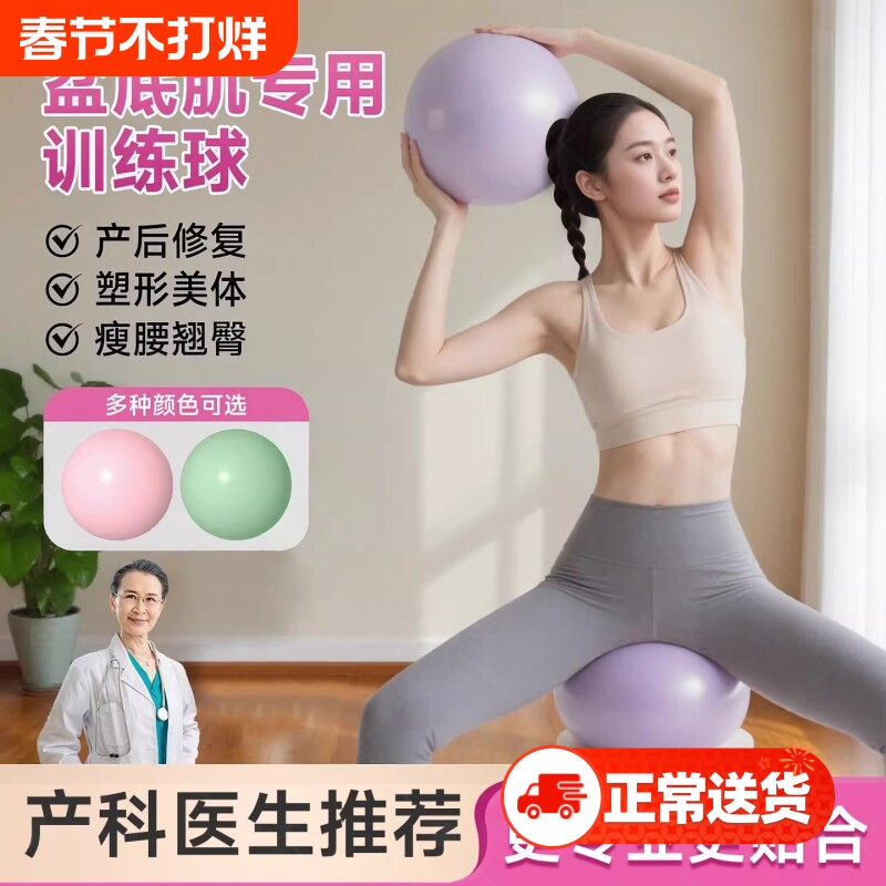 瑜伽球普拉提小球成人专用盆底肌训练瑜伽球小球产后核心修复俞珈