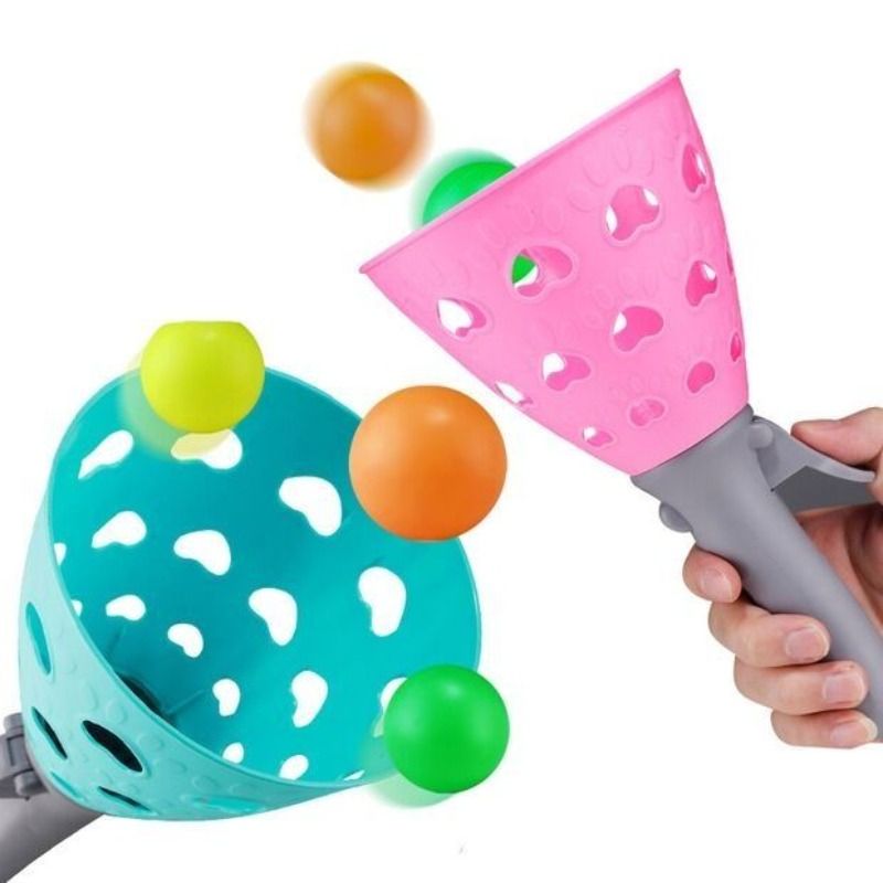 Children's butt launch, ball throwing, catching, toys, high elasticity, parent-child interaction, boys, girls, outdoor tandem sports catapult