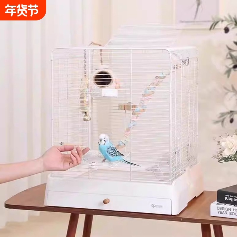 达洋5000鸟笼鹦鹉笼虎皮玄凤牡丹新款横网达洋鸟笼子