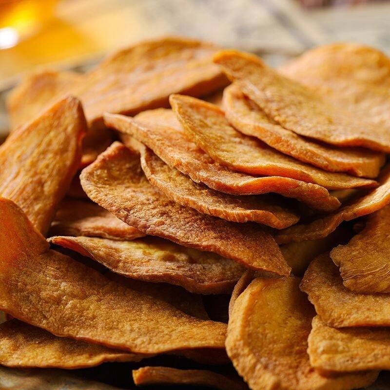 非油炸铁锅沙炒红薯片原味红薯干配料红薯嘎嘣脆零食好吃散装原切