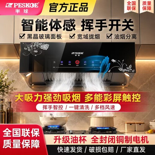 半球吸油机厨房大吸力抽油烟机家用小型出租房老款式吸油烟机