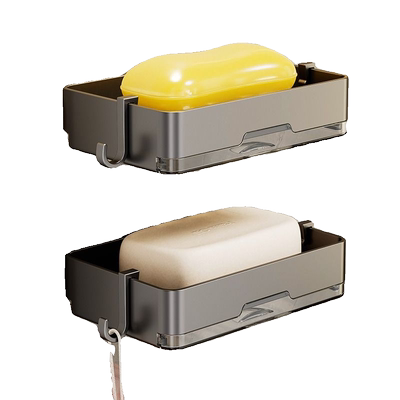 简约肥皂盒带沥水盒香皂置物架