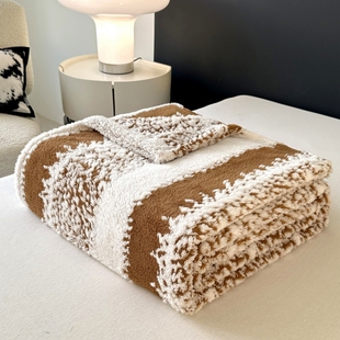 阳离子塔芙绒舒棉绒毛毯70×100cm1床多规格可选