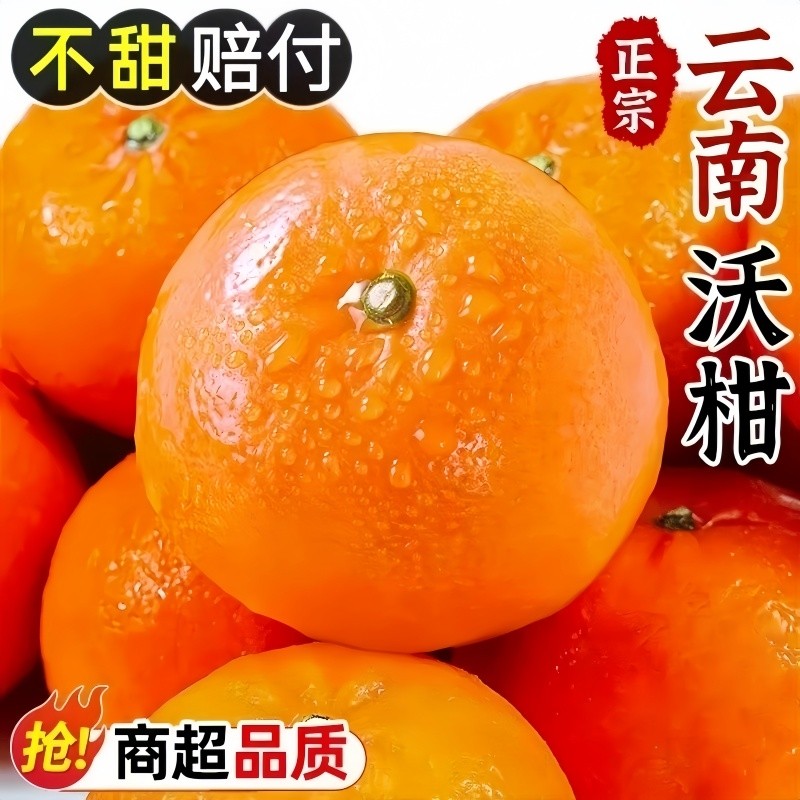 云南沃柑新鲜水果当季整箱大果纯砂糖蜜橘柑桔橘子现摘年货节采摘,水产肉类/新鲜蔬果/熟食,桔子,淘宝优惠券,粉丝福利购,淘宝优惠卷