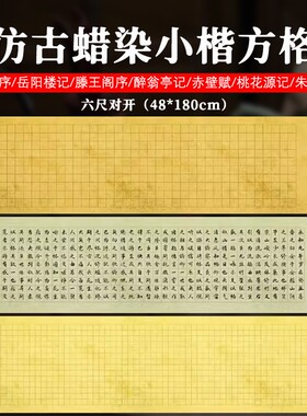 希古斋六尺对开蜡染笺半生熟宣纸