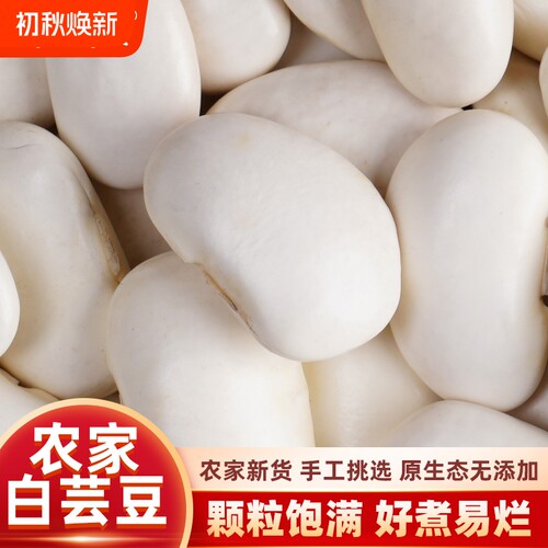 野三坡新鲜白芸豆500g