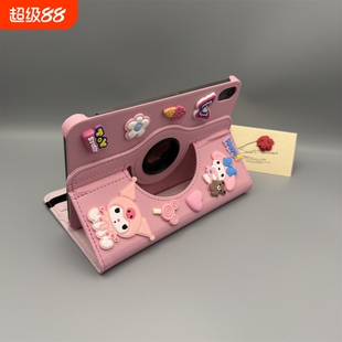 2025A16iPad11旋转iPad9/8/7保护套适用a2197苹果2air7654平板壳Pro9.7卡通A1566防摔第十代10.9寸第11第10