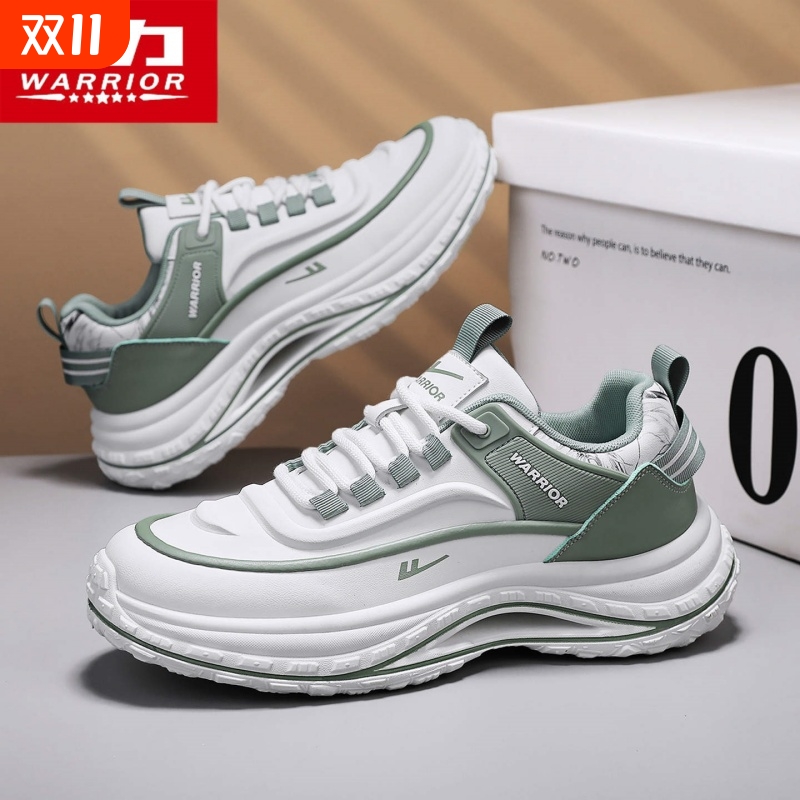 回力2025新款皮面老爹鞋