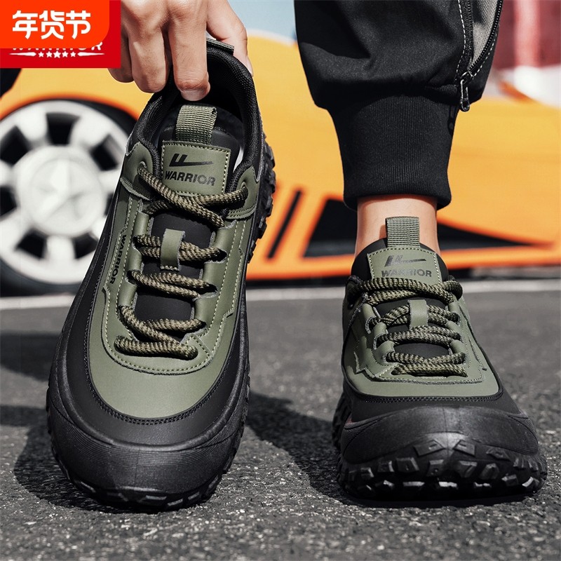 回力男鞋2025秋冬季新款工装鞋舒适防滑耐磨登山鞋男百搭老爹潮鞋,流行男鞋,老爹鞋,淘宝优惠券,粉丝福利购,淘宝优惠卷