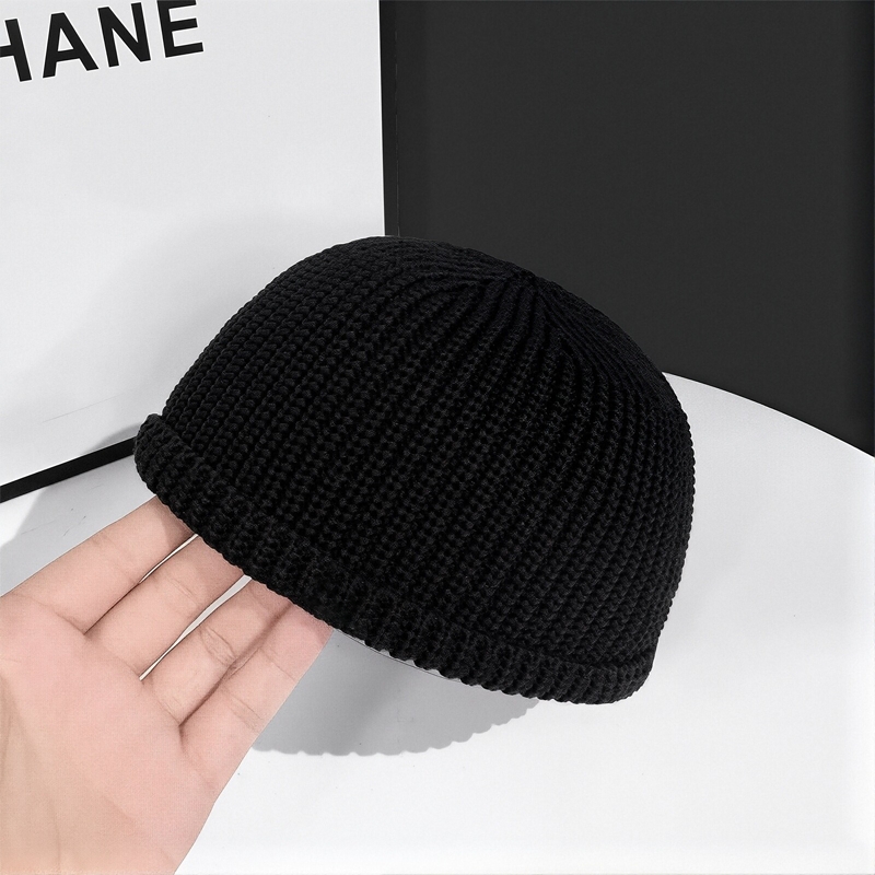 个性瓜皮毛线帽时尚百搭