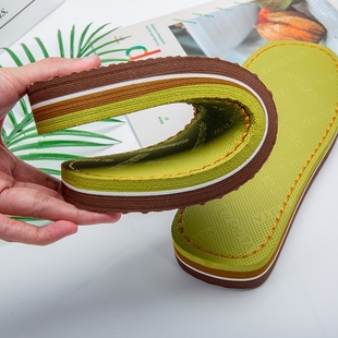 海峡虎手工毛线编织棉鞋鞋底海绵帮防滑棉鞋底鞋帮底子上线橡胶