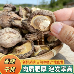 正宗福建精品肉厚味香冬菇干货 剪脚无根大香菇蘑菇花菇非野生