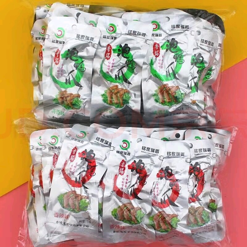 香铭泡鸭爪铭家瑞香福建特产龙岩泡鸭爪鸭翅香辣零食