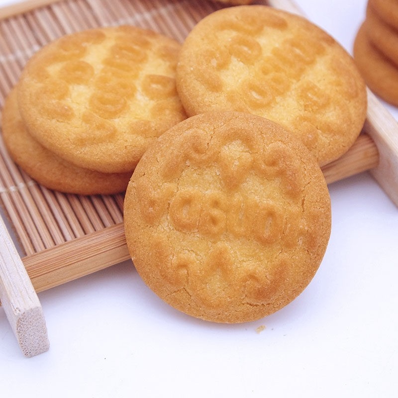 栗蓉饼干500g袋装芝麻味香酥栗子味饼干解馋早餐零食