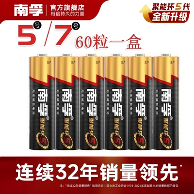 南孚电池聚能环5代碱性电池