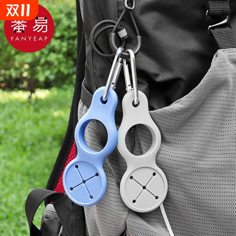 水瓶扣B1pn0-户外旅行饮料矿泉水登山扣背包腰带水壶携带收纳