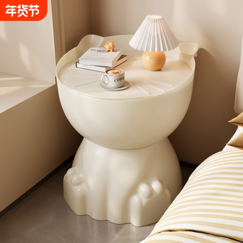 沙发床头小边几可移动茶几奶油风简约边桌客厅阳台桌子床边置物架,住宅家具,角几/边几,淘宝优惠券,粉丝福利购,淘宝优惠卷