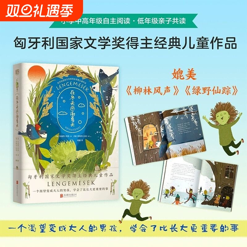 在冬天感谢夏天 匈牙利国家文学奖得主经典儿童作品小学生三四五六年级成长励志读物樊登读书儿童成长值得读top10、豆瓣高分童书