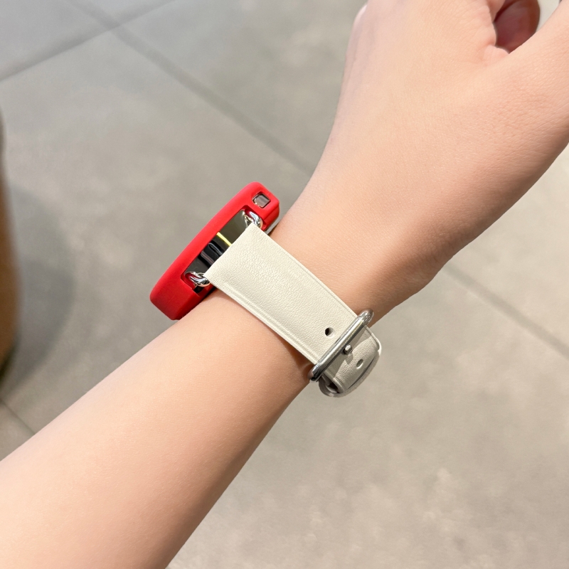 适用小米watchs4表带官方同款平纹41mm智能gt6/gt5pro运动18mm防水硅胶保护套秋冬白色表带替换智能运动配件