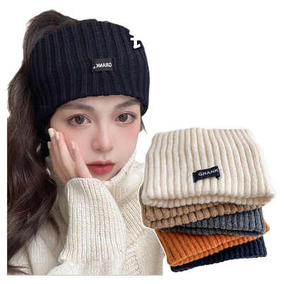 针织发带防风头套防风护额