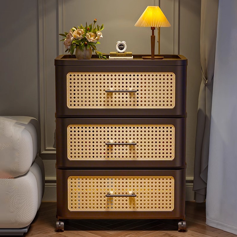 【一体免安装】抽屉式收纳柜