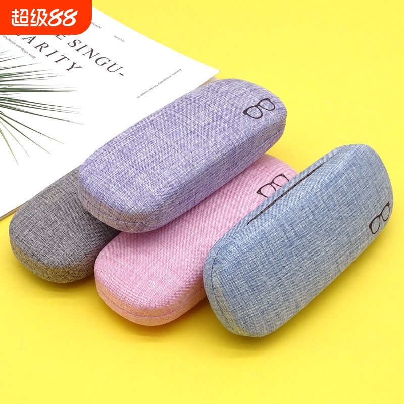 棉麻防压眼镜盒|超3000次加购