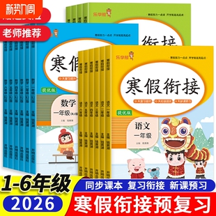 寒假衔接复习小学一二三四五六年级语文数学英语人教部编版同步练习册上册下册练习题寒假作业快乐假期训练阅读计算4年级6年级能力
