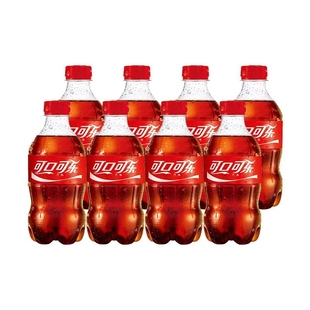 可口可乐300ml迷你瓶装 8瓶 雪碧可乐芬达碳酸汽水饮料多口味批发