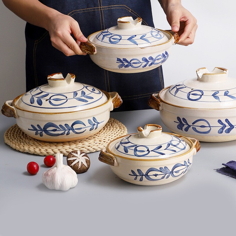 苏泊尔煲艺日式陶土炖锅深锅家用商用煲仔锅小号焖锅汤煲沙锅厂家