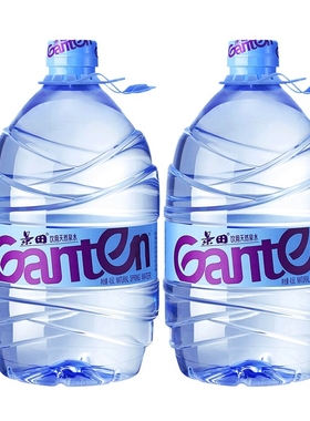 景田饮用纯净水大瓶装4.6L*2桶包邮家庭泡茶饮用水非矿泉水