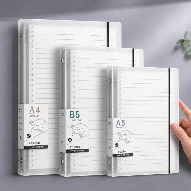 b5活页笔记本不硌手的横线本图片