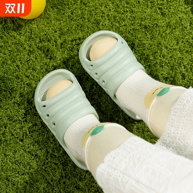 可爱毛毛虫儿童拖鞋夏季男童女童浴室洗澡拖鞋室内家用宝宝凉拖鞋