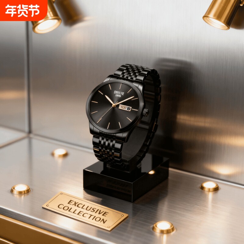品牌正品手表男概念男士非机械表男款高级感学生运动男表潮腕表男
