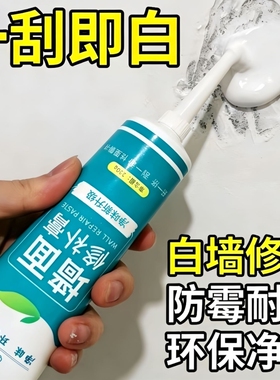 补墙膏墙面修复膏防水防霉防潮白色墙体开裂缝补洞腻子墙壁涂料漆