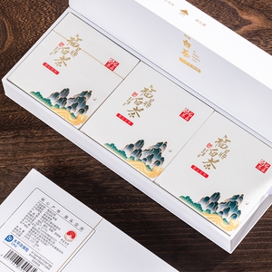 福鼎白茶老白茶寿眉小方片铁盒装小茶饼180g茶叶礼盒装送礼送长辈