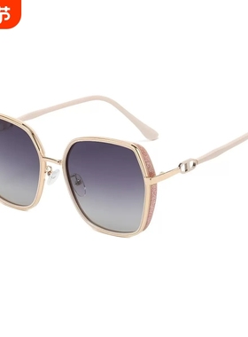 墨镜女尚米白色太阳眼镜新款夏