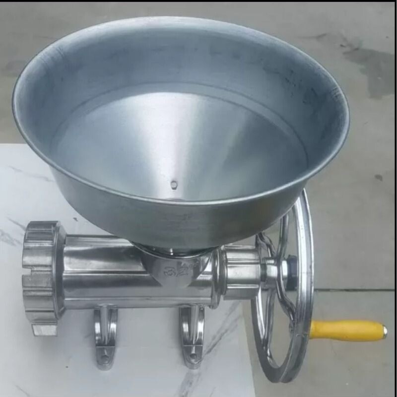 32号手动铝合金绞肉机 绞辣椒机 手动灌肠机 碎鱼机绞碎鸡鸭架机