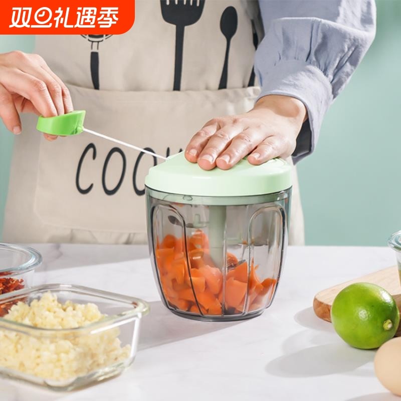 拉蒜器捣蒜器便携可爱蒜泥器打蒜器厨房料理工具多功能手动绞肉机