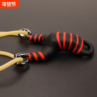 藏羚羊户外精抛光圆皮筋弹弓统弹弓射鱼弹弓架子锌合金