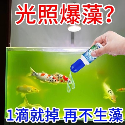 鱼缸除藻剂除绿水褐藻