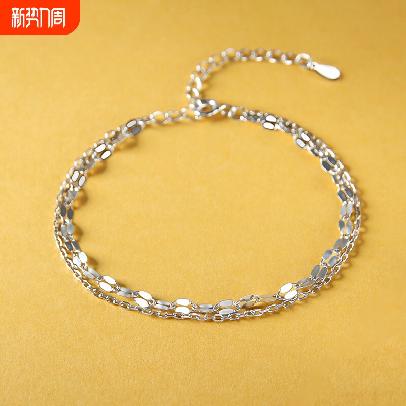 【幂琳】925银新款双层手链女轻奢气质时尚风百搭小众高级感设计