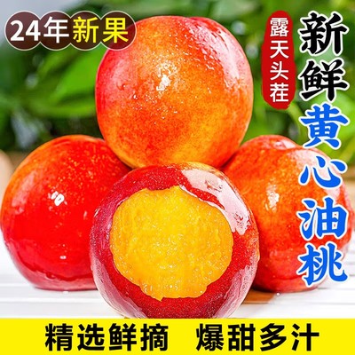 【官方推荐】爆甜红油桃